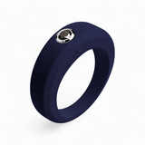 Royal blue silicone ring