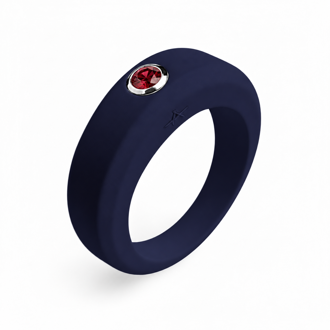 Bague Personnalisable - Bleu Nuit