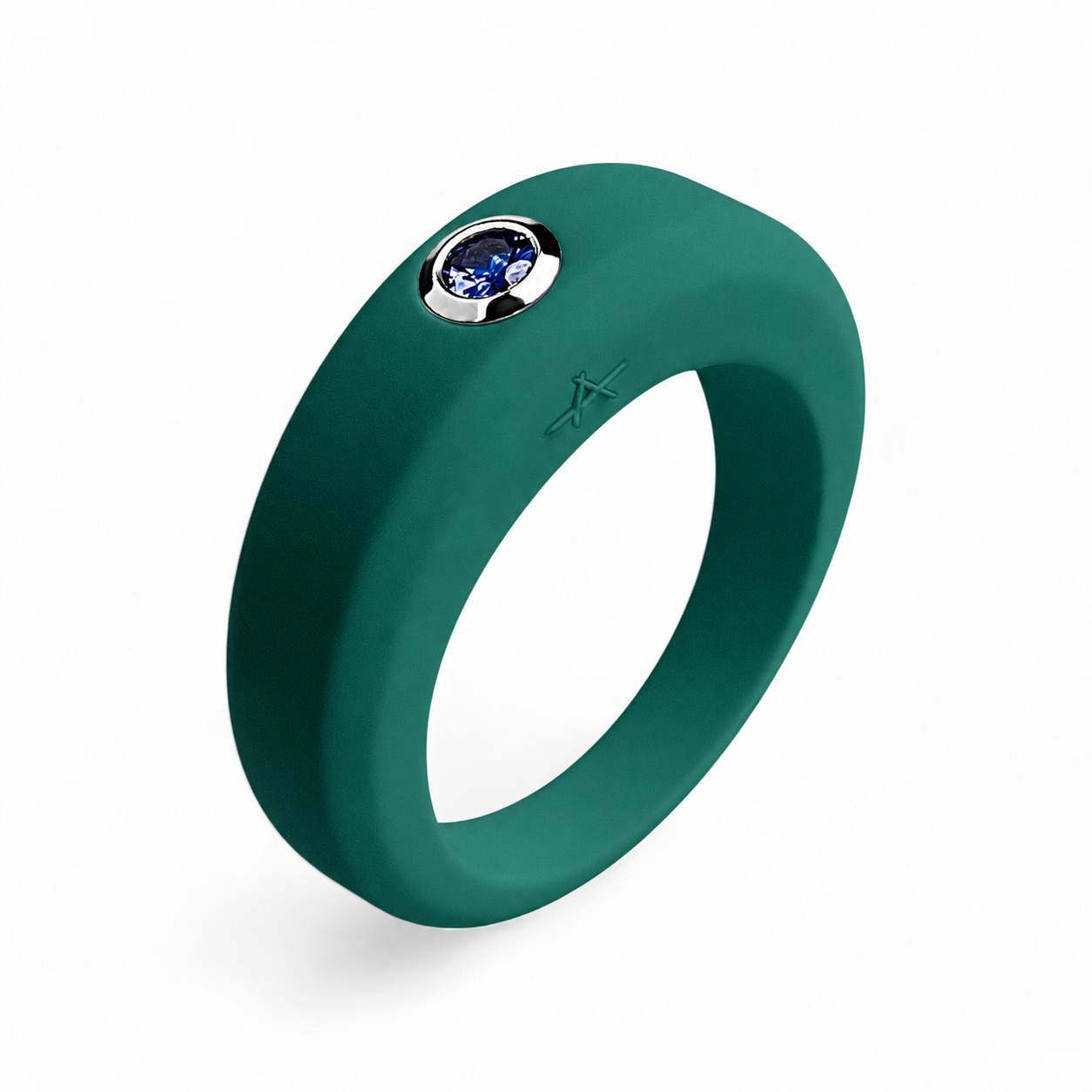 Silicone plum ring