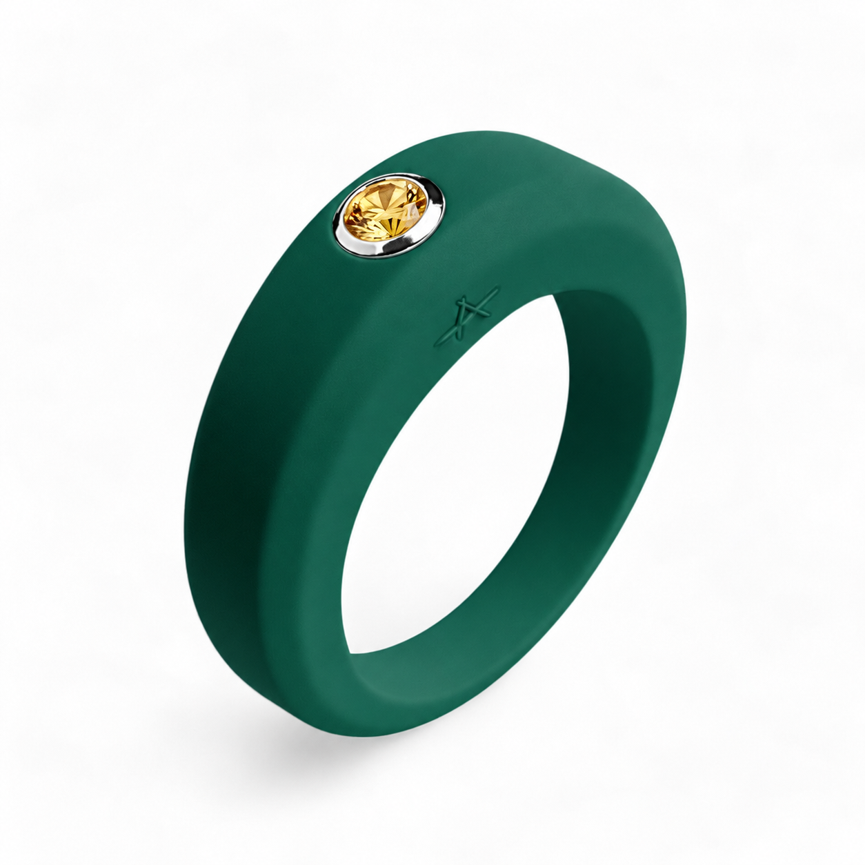 Silicone plum ring