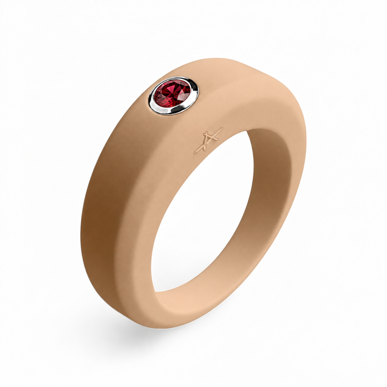 Silicone coffee ring