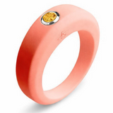 Bague corail personnalisable