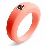 Bague corail personnalisable