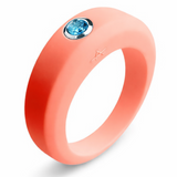 Bague corail personnalisable