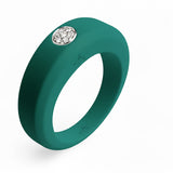 Bague british green personnalisable