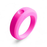 Fuchsia silicone ring