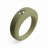 Bague olive personnalisable