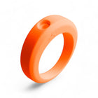 Orange silicone ring