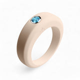 Bague sable personnalisable